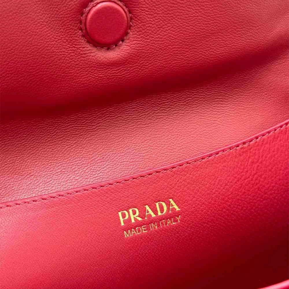 Small Prada Tumulte nappa leather bag(HIGH-END GRADE) Attractive 2994