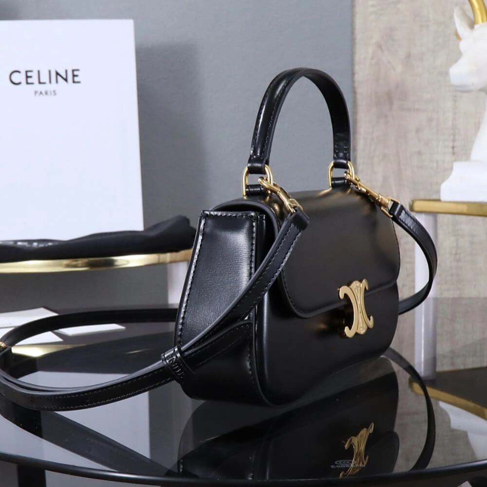 Classic TEEN CELINE LOLA in shiny calfskin(HIGH-END GRADE) 2574
