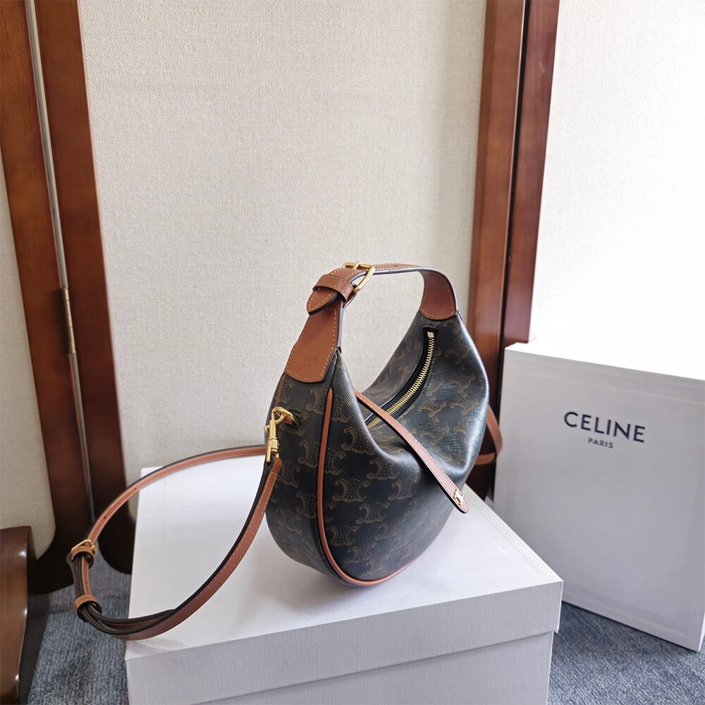 Teen Celine Lulu IN TRIOMPHE CANVAS AND CALFSKIN Stylish 2488