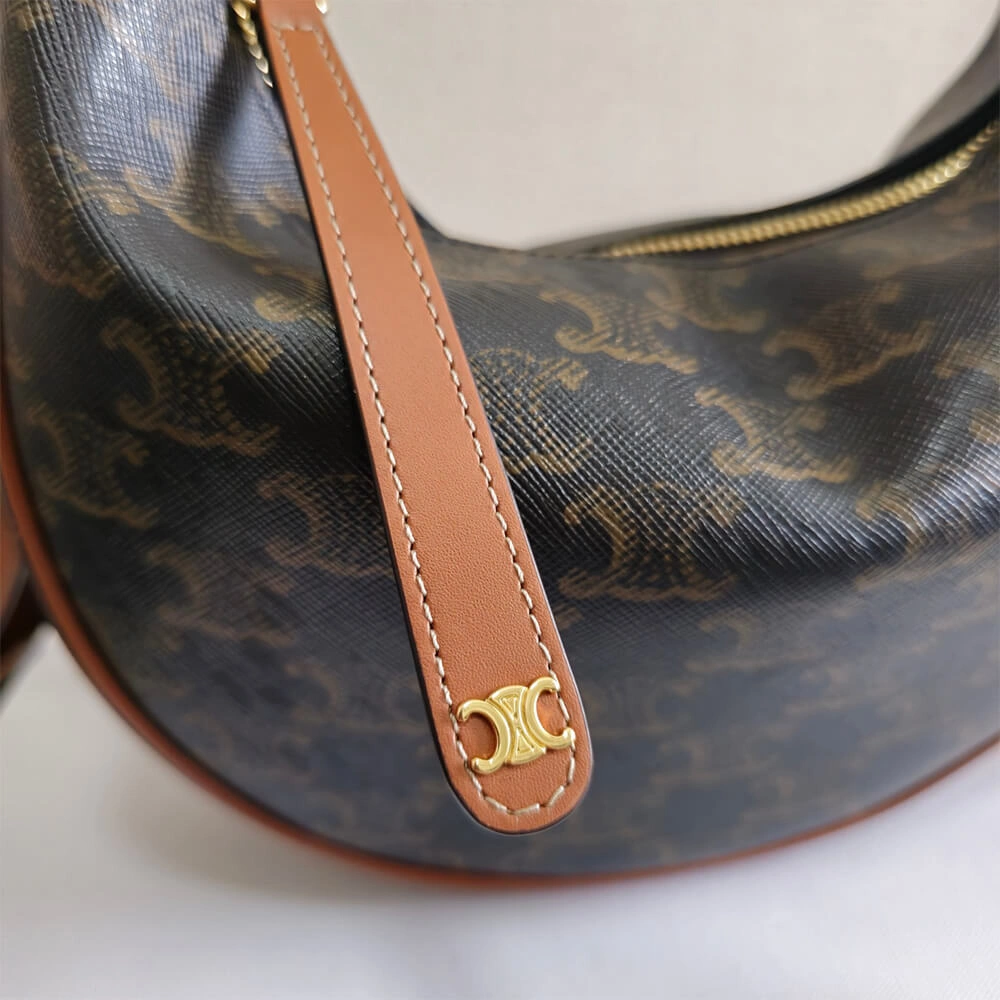 Teen Celine Lulu IN TRIOMPHE CANVAS AND CALFSKIN Stylish 2488
