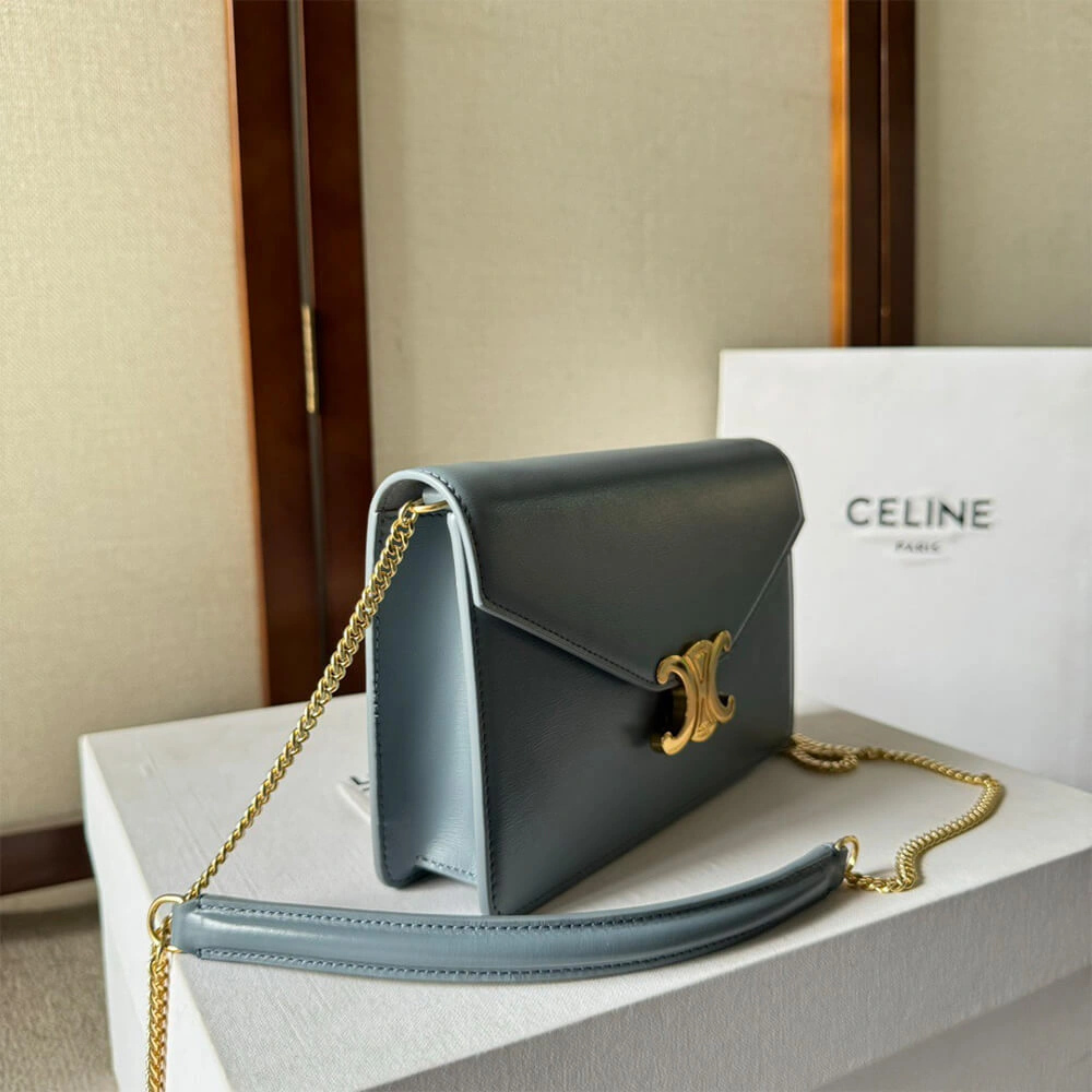 WALLET ON CHAIN MARGO in Shiny calfskin(HIGH-END GRADE) EasyCare 2476