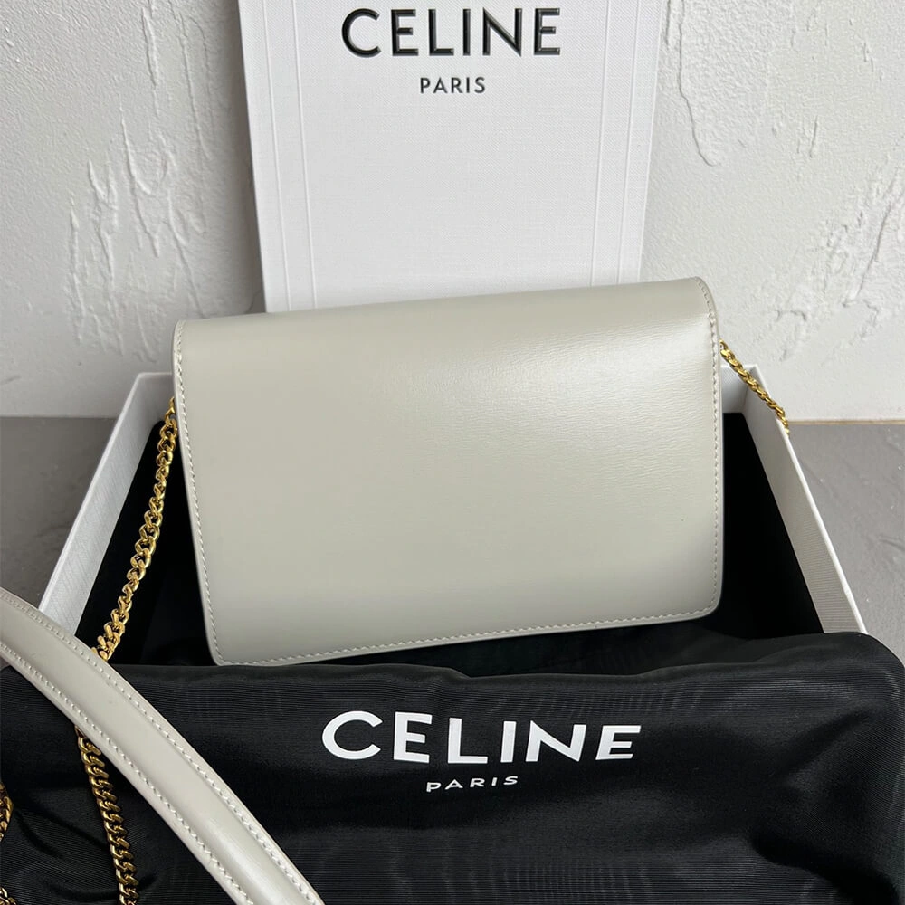Sporty WALLET ON CHAIN MARGO in Shiny calfskin(HIGH-END GRADE) 2525