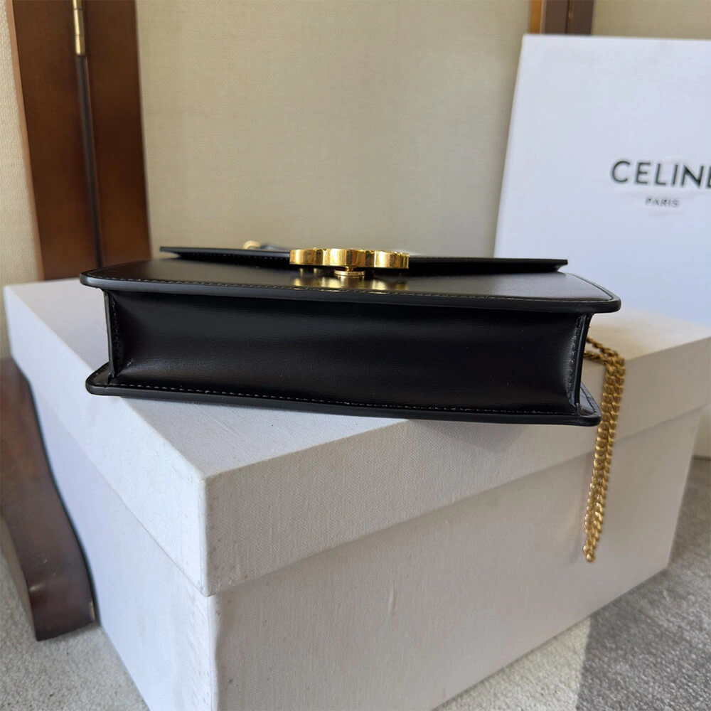 Seasonal WALLET ON CHAIN MARGO in Shiny calfskin(HIGH-END GRADE) 2502