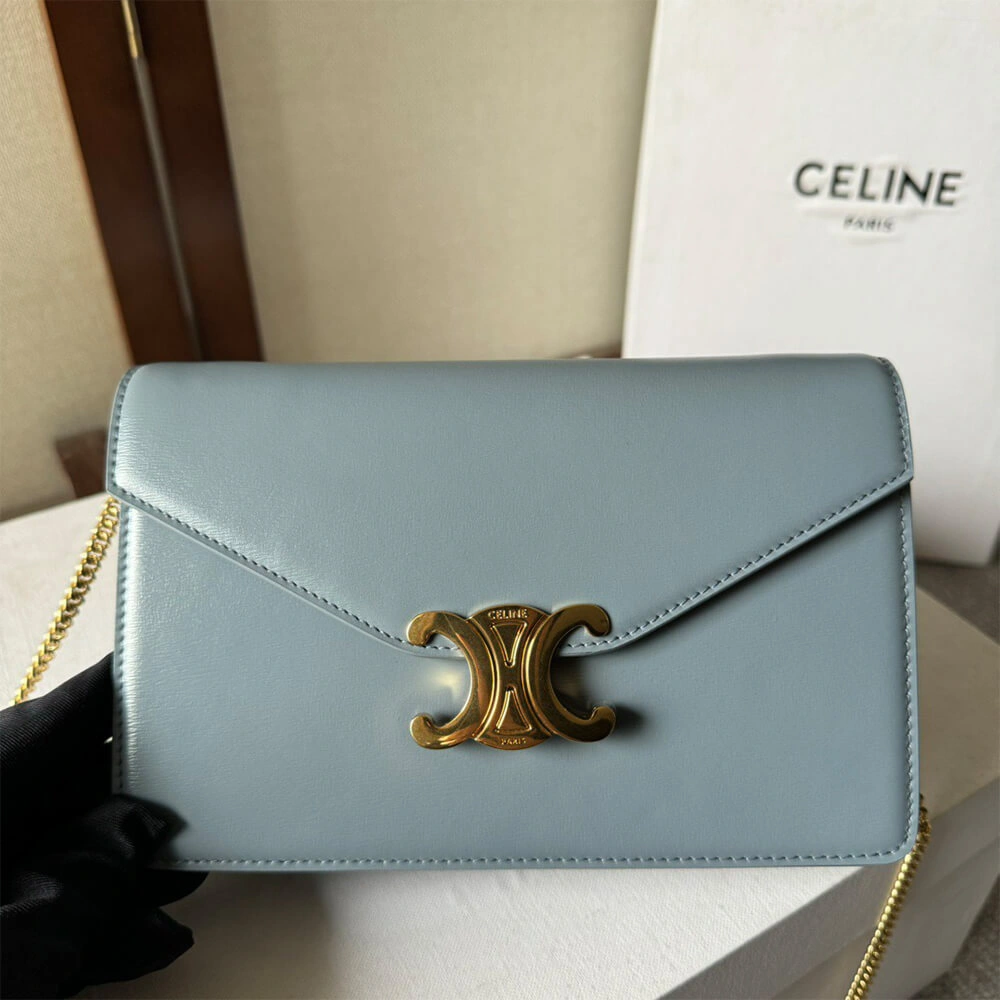 WALLET ON CHAIN MARGO in Shiny calfskin(HIGH-END GRADE) EasyCare 2476