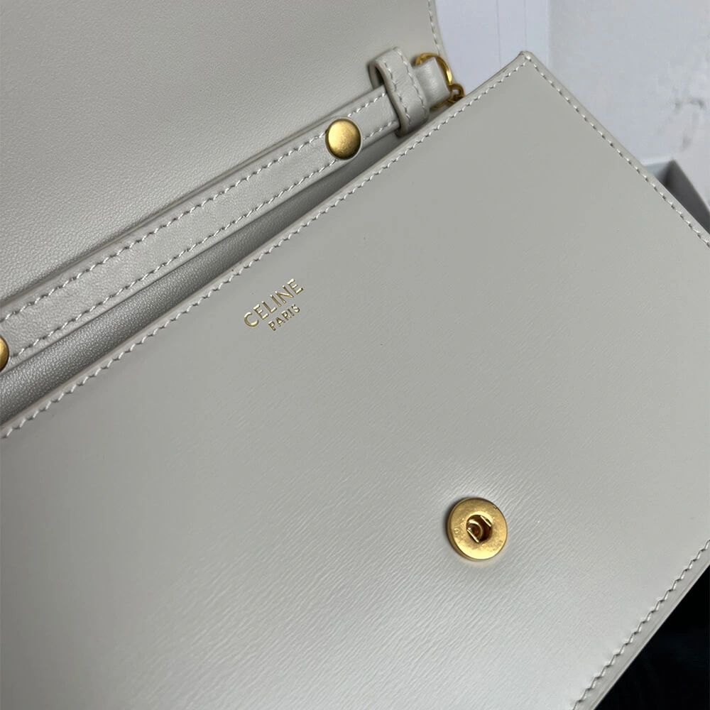 Sporty WALLET ON CHAIN MARGO in Shiny calfskin(HIGH-END GRADE) 2525