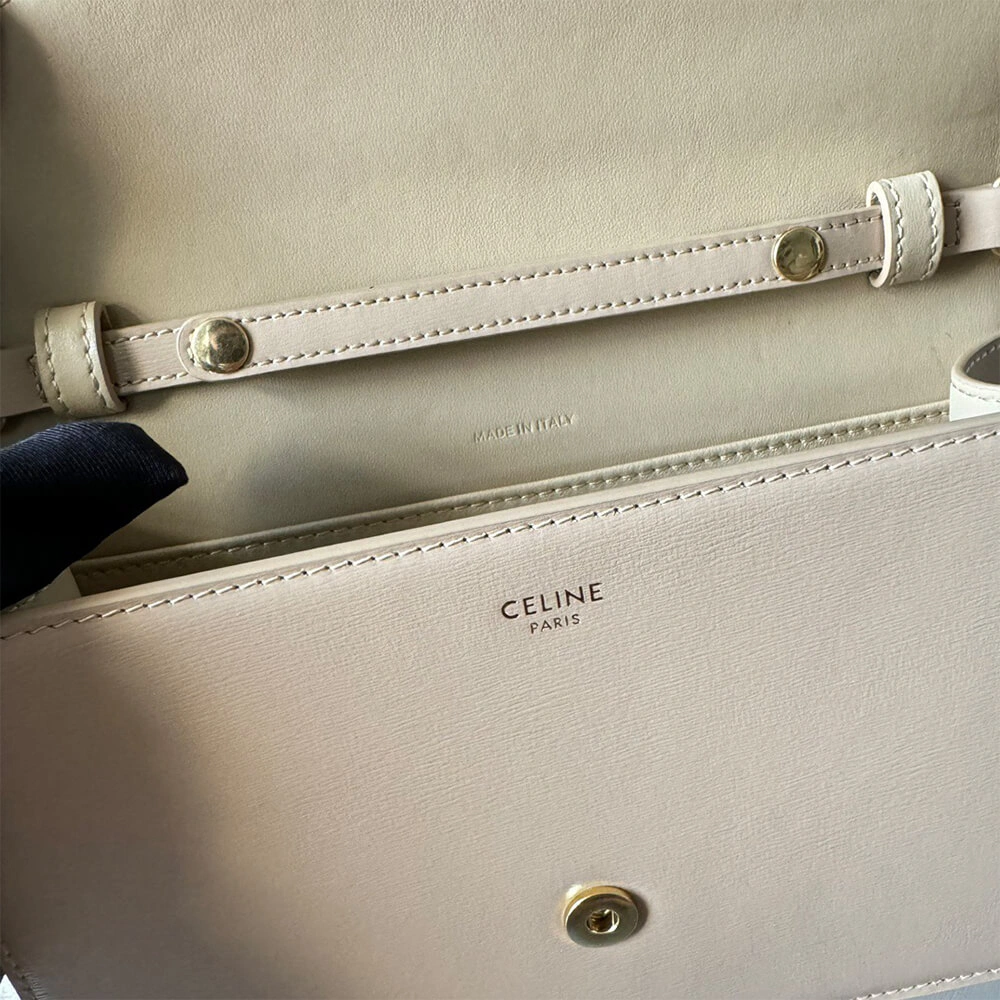 UrbanChic WALLET ON CHAIN MARGO in Shiny calfskin(HIGH-END GRADE) 2520
