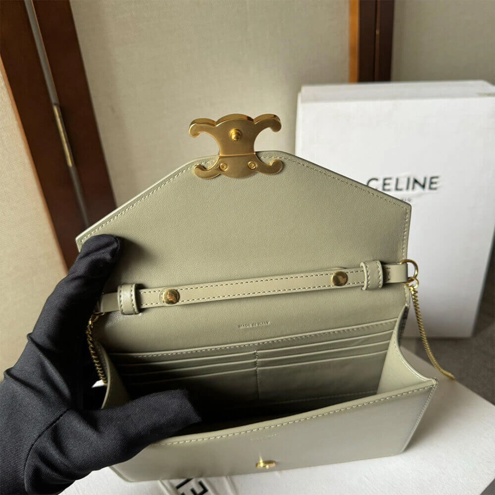 EasyMatch WALLET ON CHAIN MARGO in Shiny calfskin(HIGH-END GRADE) 2480
