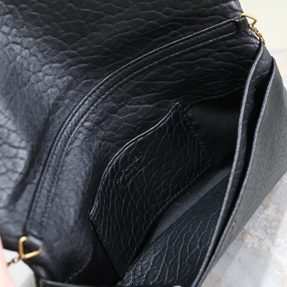 YSL CALYPSO GRAINED LAMBSKIN MINI BAG Bold 2794