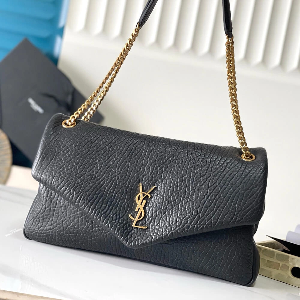 YSL Calypso large in grained lambskin ComfortFit 2685