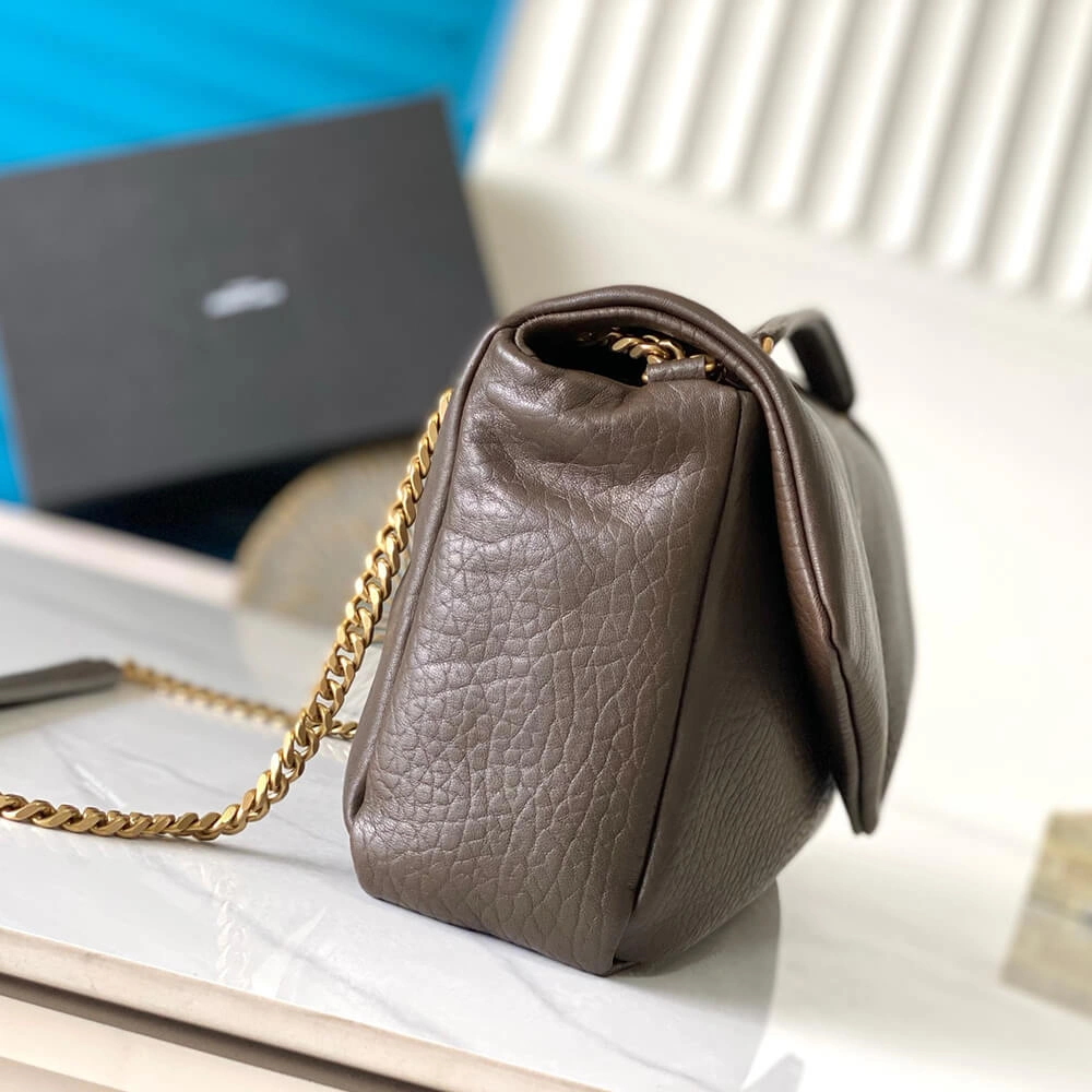Resilient YSL Calypso large in grained lambskin 2682