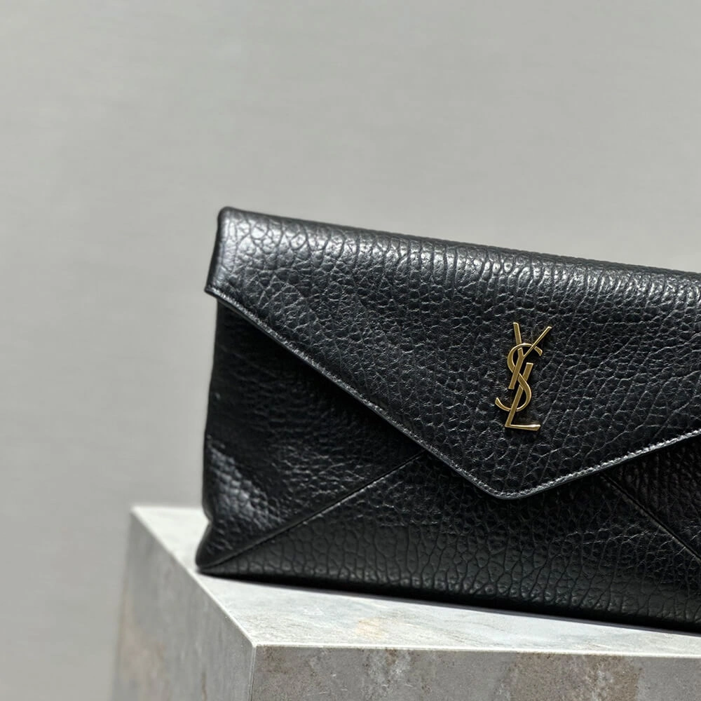 YSL Cassandre Large Envelope Pouch Reliable 2623