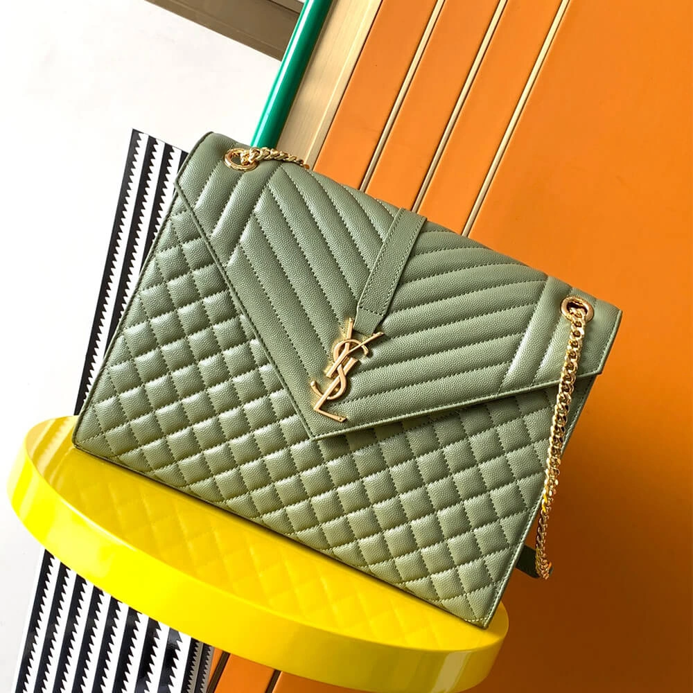 Sporty YSL ENVELOPE LARGE BAG 2726
