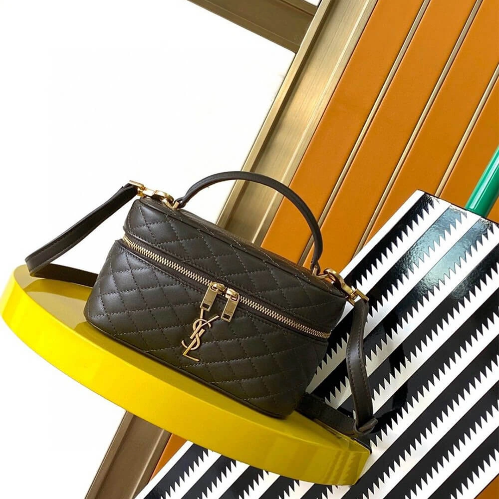 Comfortable YSL GABY vanity bag in lambskin 2591