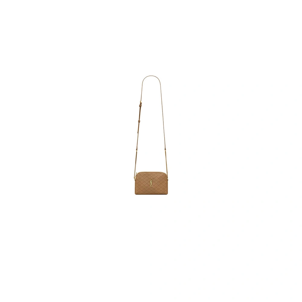 SoftTouch YSL Gaby zipped pouch in quilted lambskin 2687