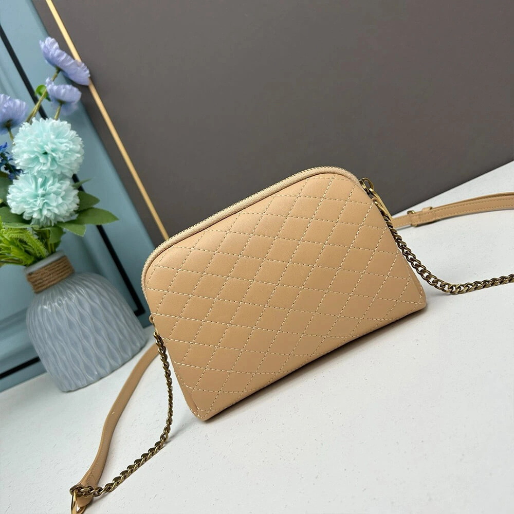 SoftTouch YSL Gaby zipped pouch in quilted lambskin 2687