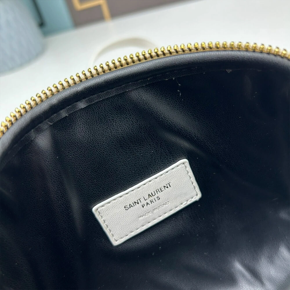 YSL Gaby zipped pouch in quilted lambskin BestValue 2699