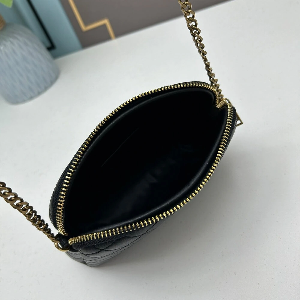 YSL Gaby zipped pouch in quilted lambskin Affordable 2690