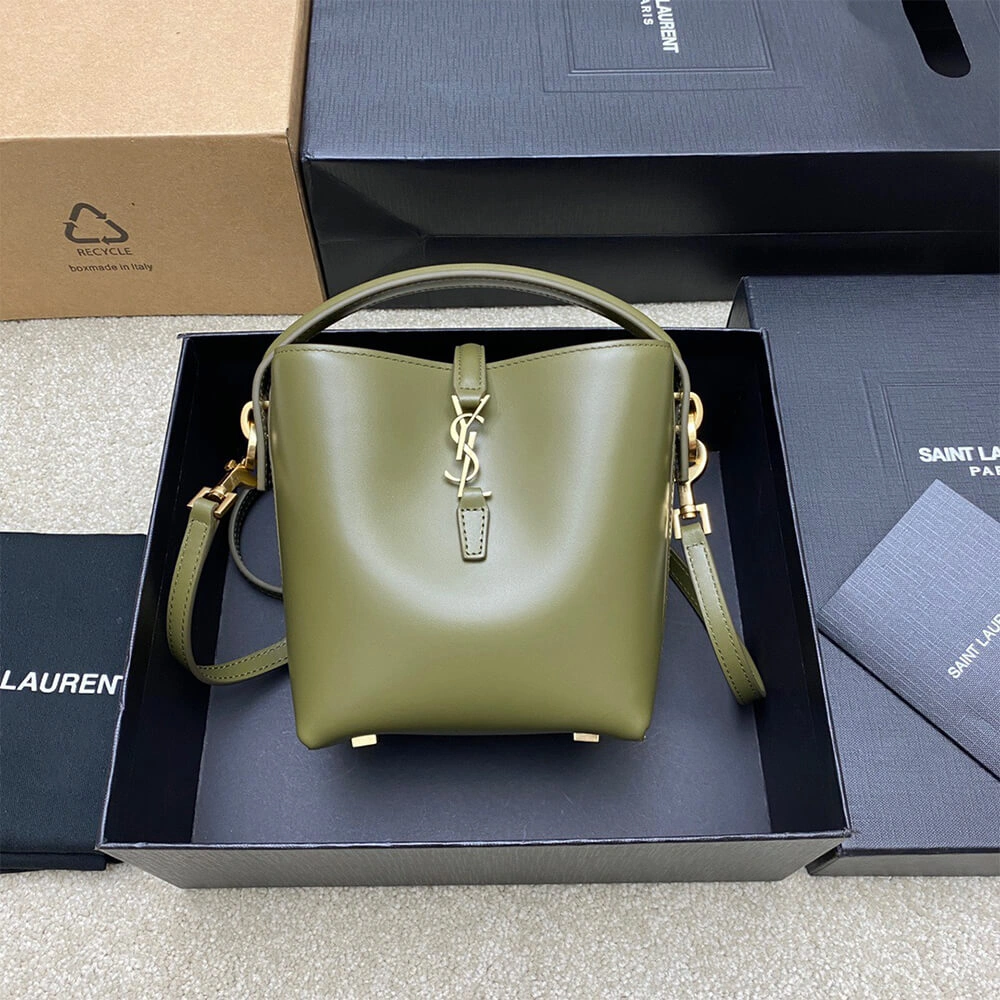 YSL LE 37 mini in shiny leather ZipUp 2615