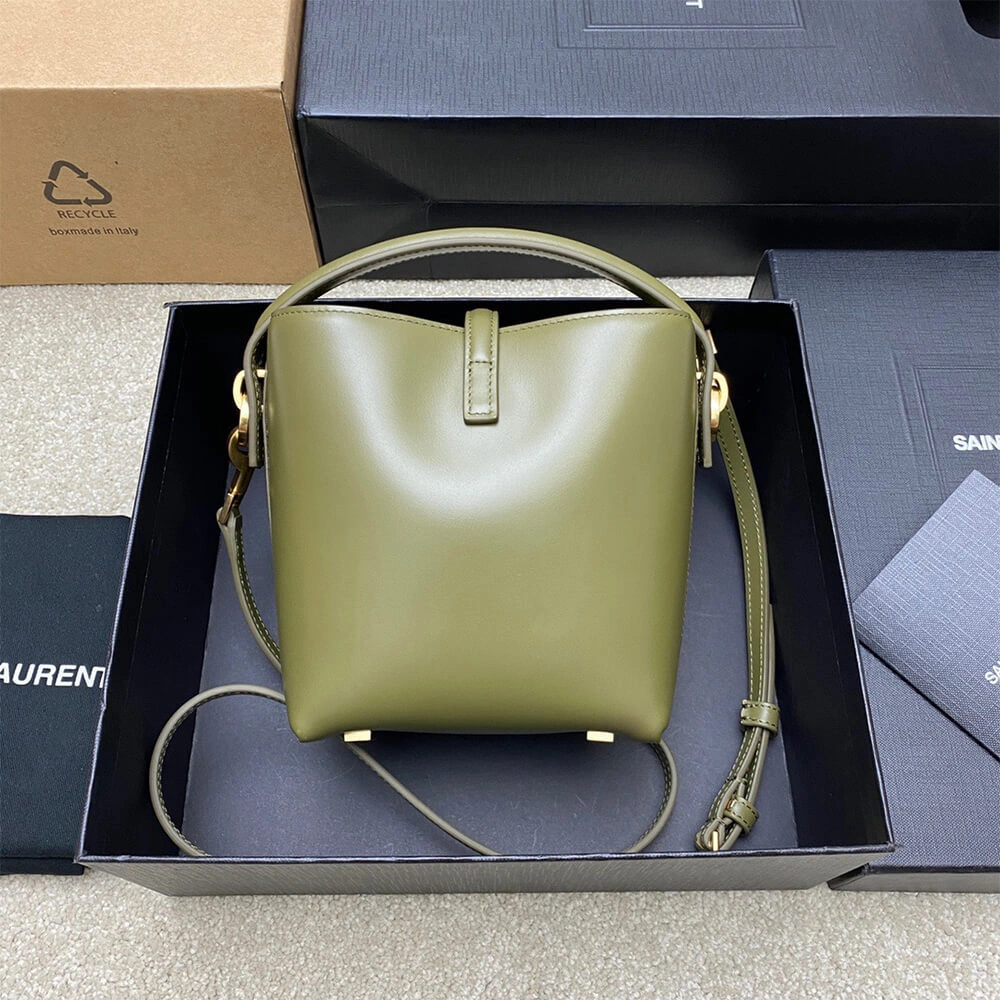 YSL LE 37 mini in shiny leather ZipUp 2615