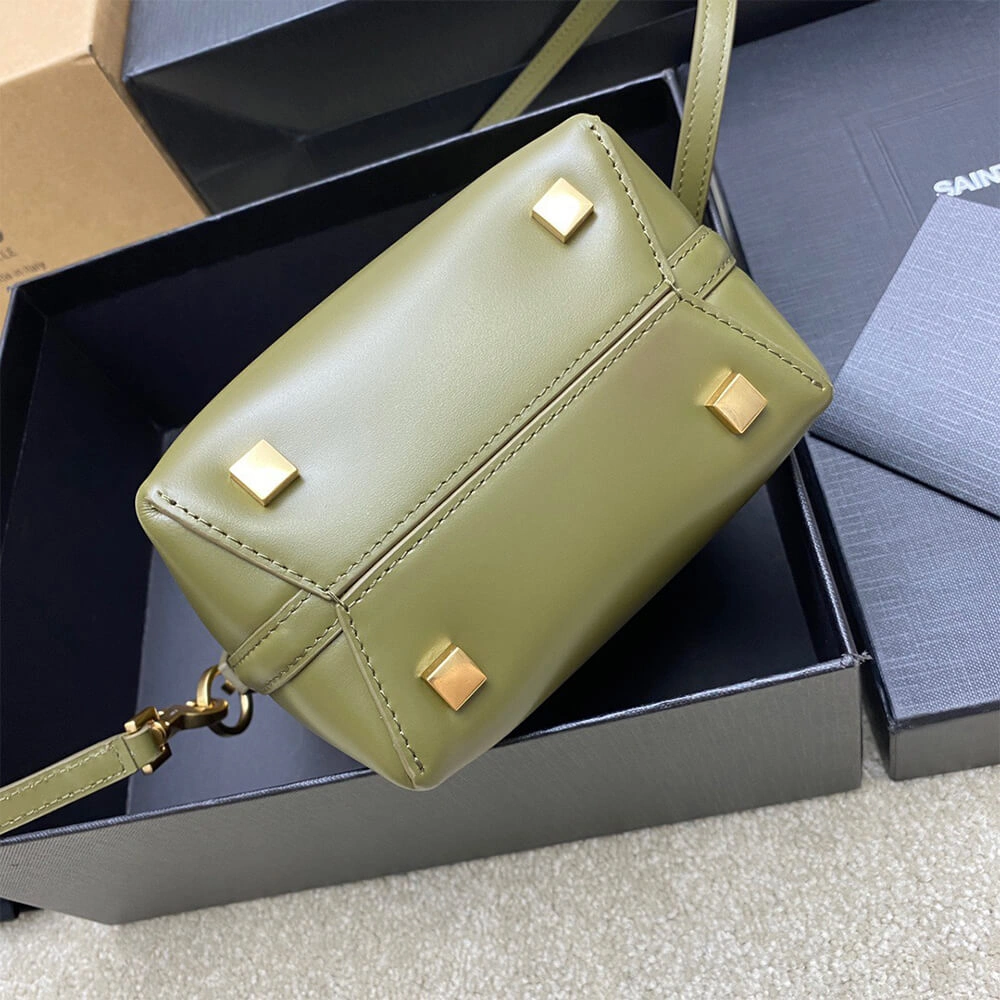 YSL LE 37 mini in shiny leather ZipUp 2615