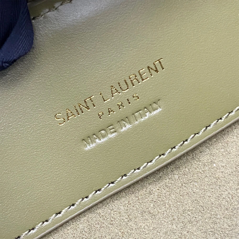 YSL LE 37 mini in shiny leather ZipUp 2615