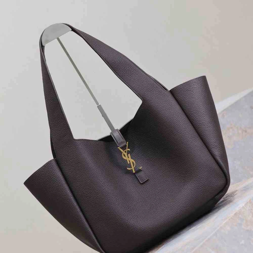 YSL LE 5 À 7 BEA in grained leather(HIGH-END GRADE) Breathable 2660