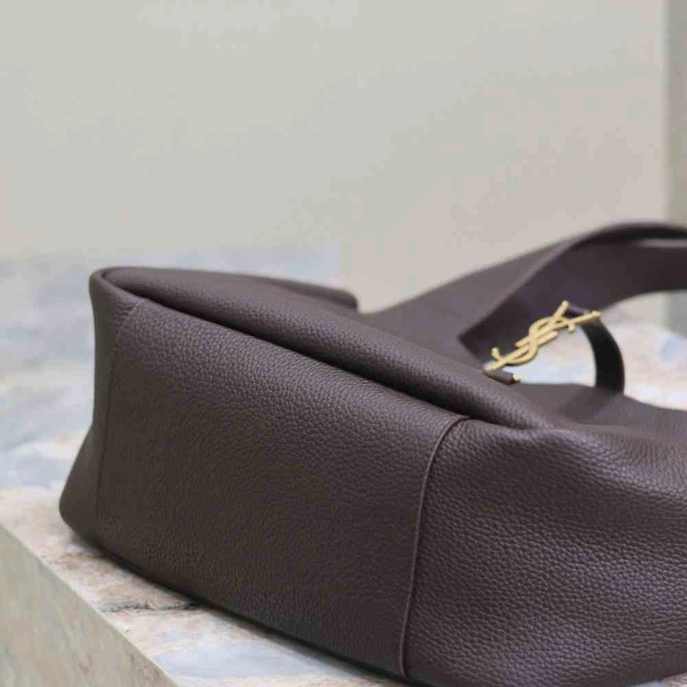 YSL LE 5 À 7 BEA in grained leather(HIGH-END GRADE) Breathable 2660