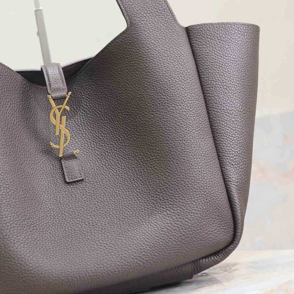 YSL LE 5 À 7 BEA in grained leather(HIGH-END GRADE) Breathable 2660