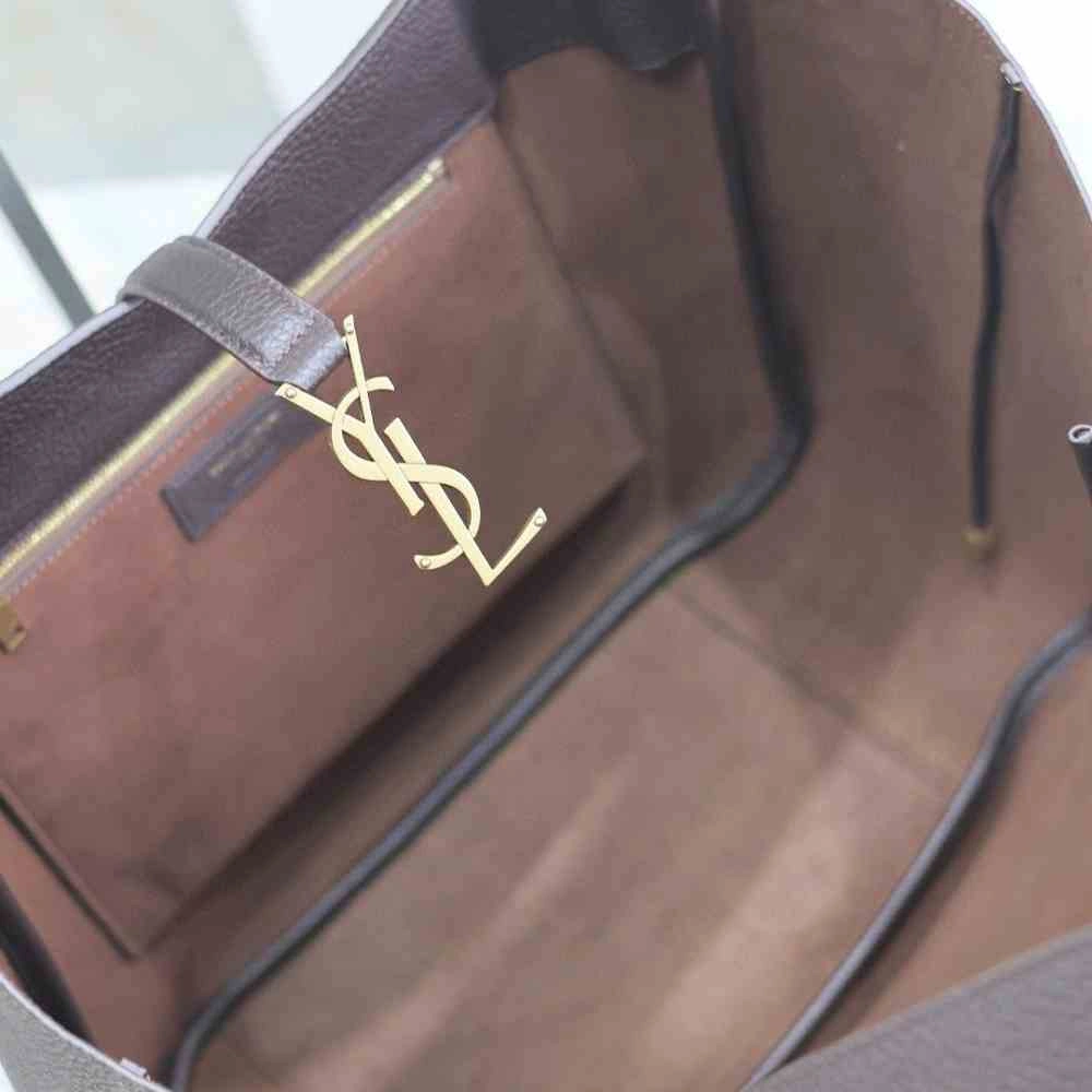 YSL LE 5 À 7 BEA in grained leather(HIGH-END GRADE) Breathable 2660