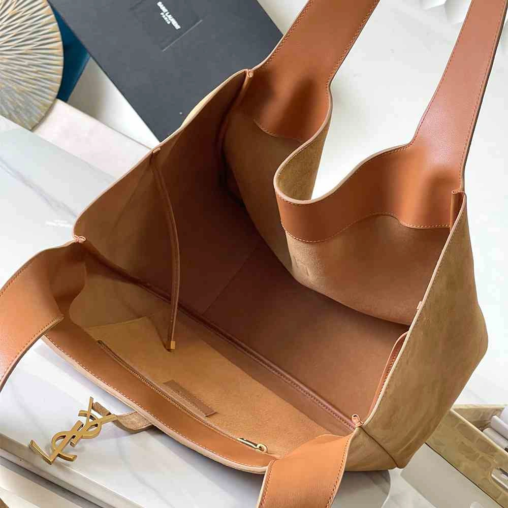 Minimalist YSL LE 5 À 7 BEA in suede(HIGH-END GRADE) 2617