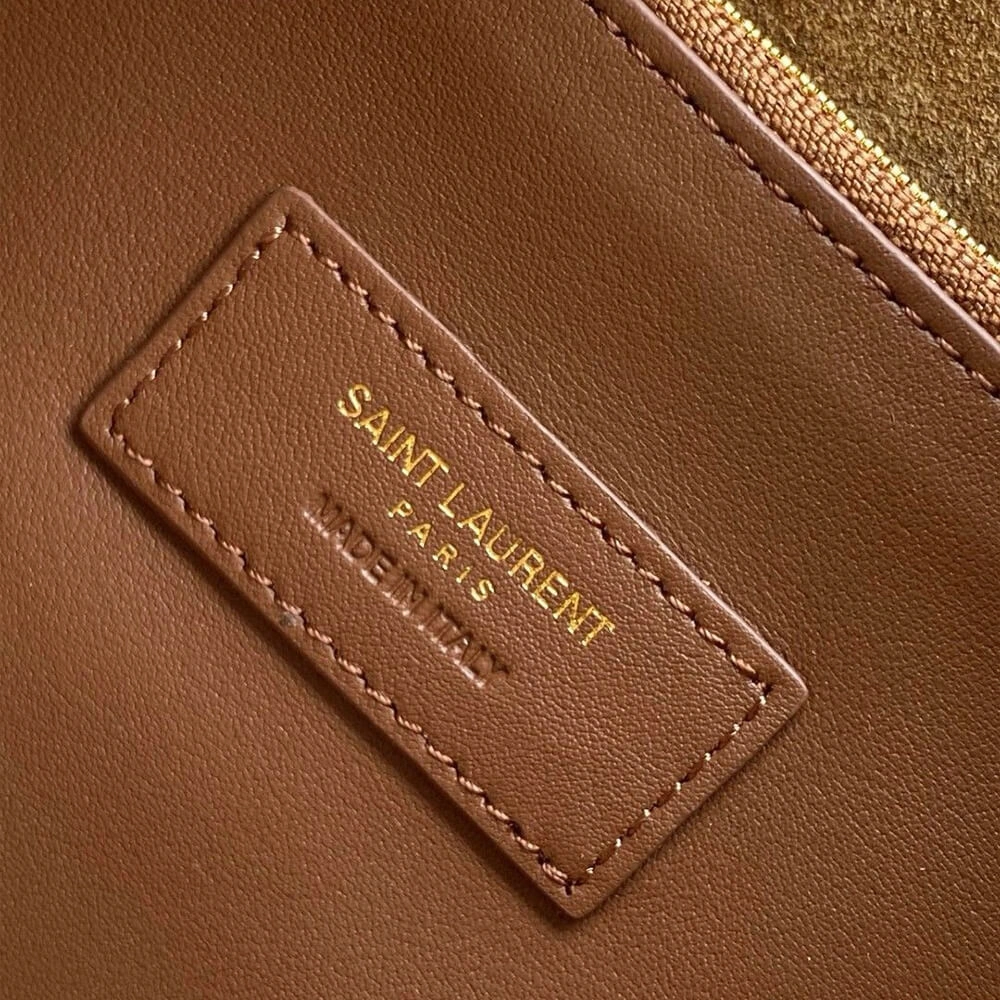 YSL LE 5 À 7 supple SUEDE LARGE Packable 2613