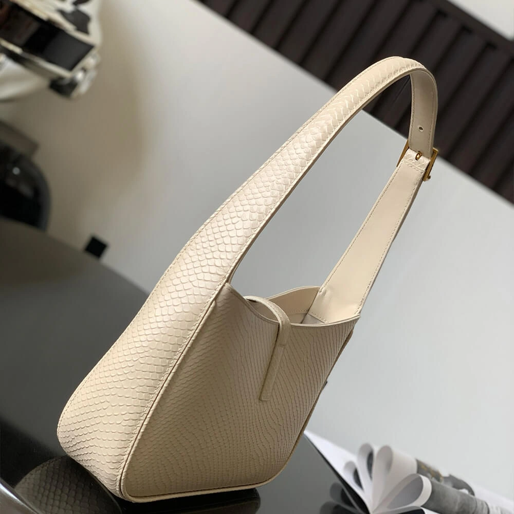YSL LE 5 A 7 HOBO BAG IN PYTHON Packable 2636