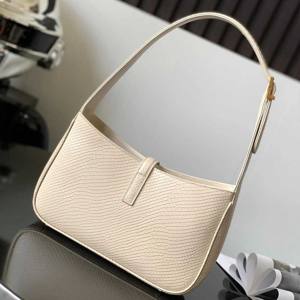 YSL LE 5 A 7 HOBO BAG IN PYTHON Packable 2636