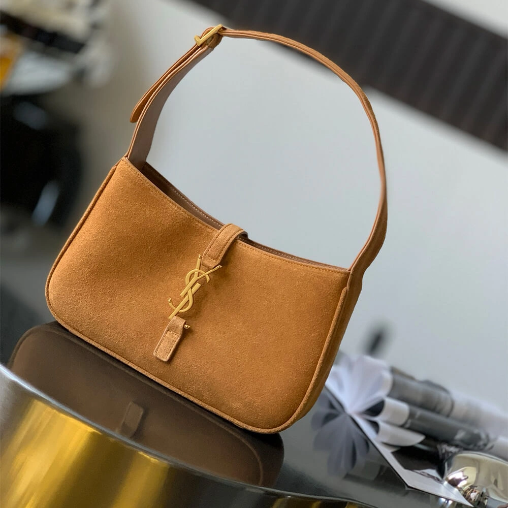YSL LE 5 A 7 HOBO BAG IN SUEDE Affordable 2681