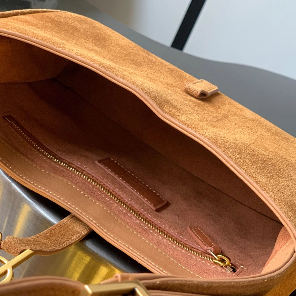 YSL LE 5 A 7 HOBO BAG IN SUEDE Affordable 2681