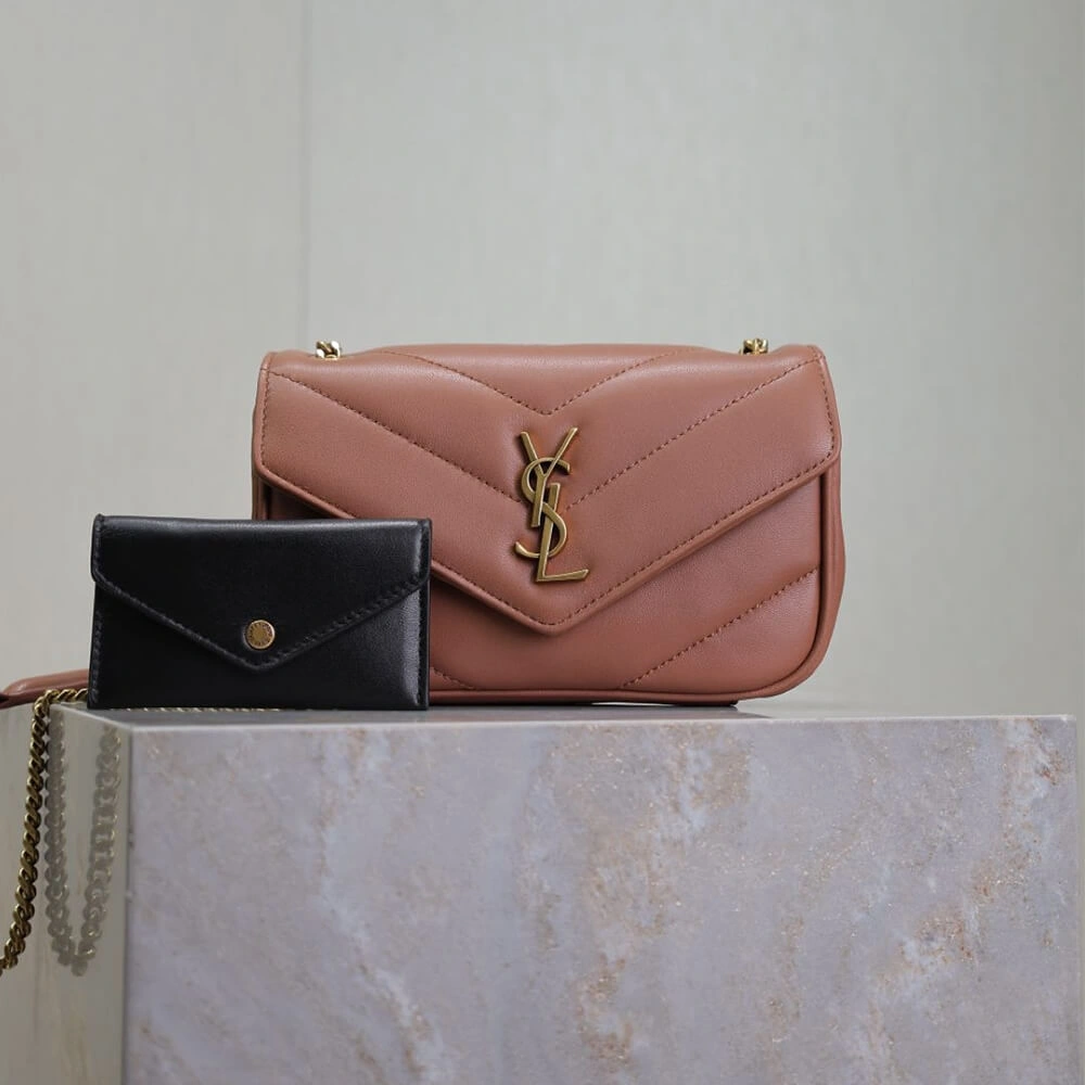 YSL LOULOU MINI in lambskin ZipUp 2839