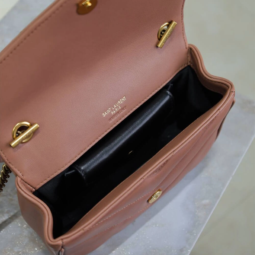 YSL LOULOU MINI in lambskin ZipUp 2839