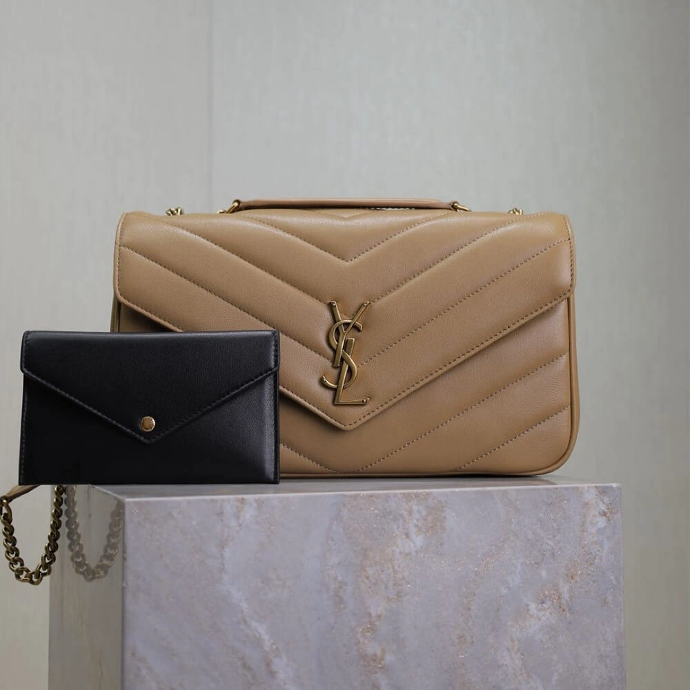 YSL LOULOU medium in MATELASSÉ lambskin MoistureWicking 2831