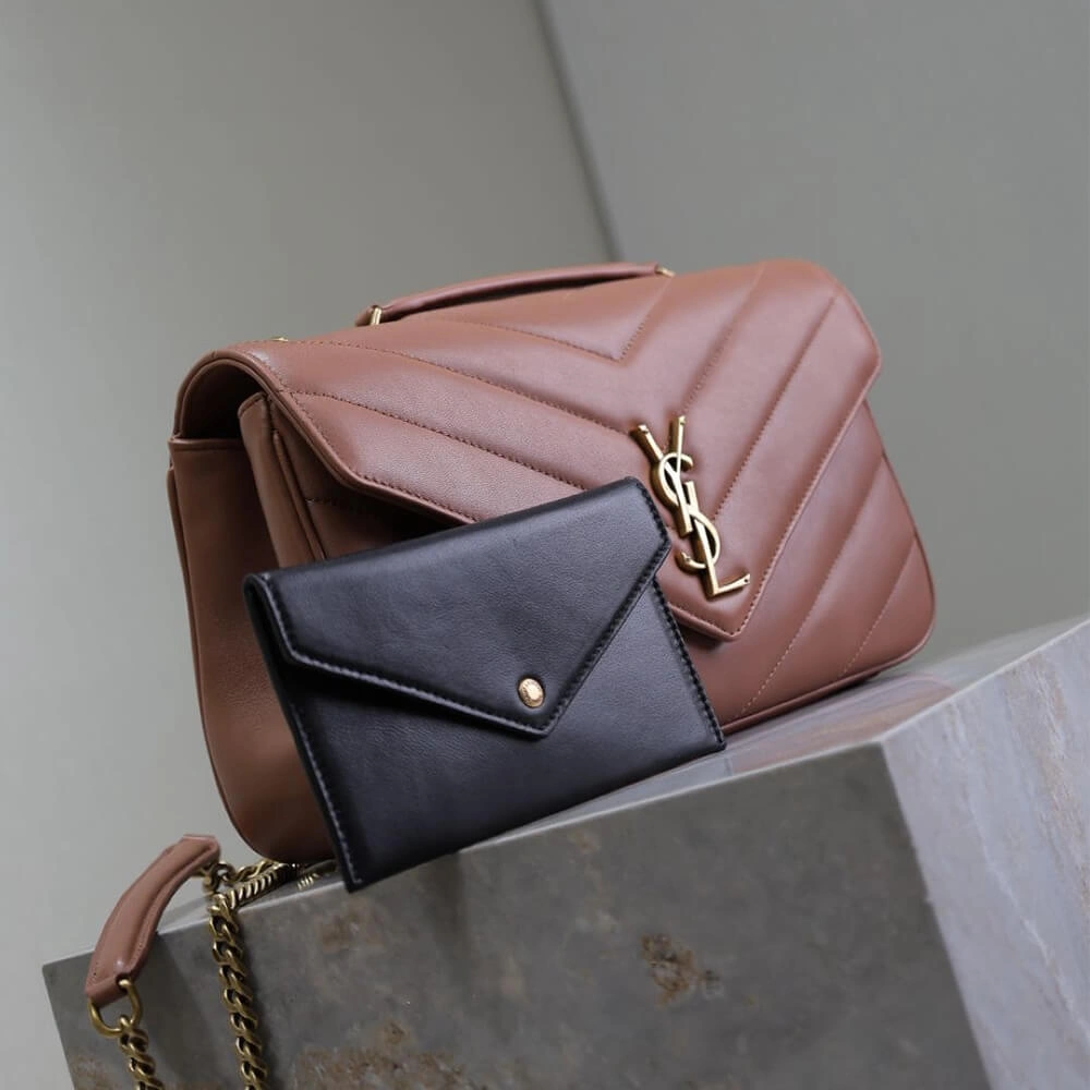 Cozy YSL LOULOU medium in MATELASSÉ lambskin 2838