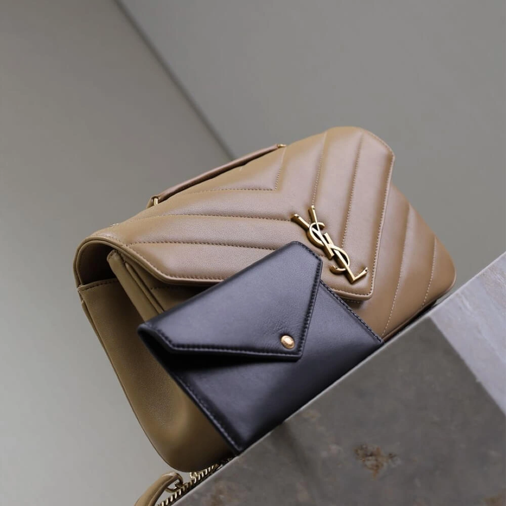 YSL LOULOU medium in MATELASSÉ lambskin MoistureWicking 2831