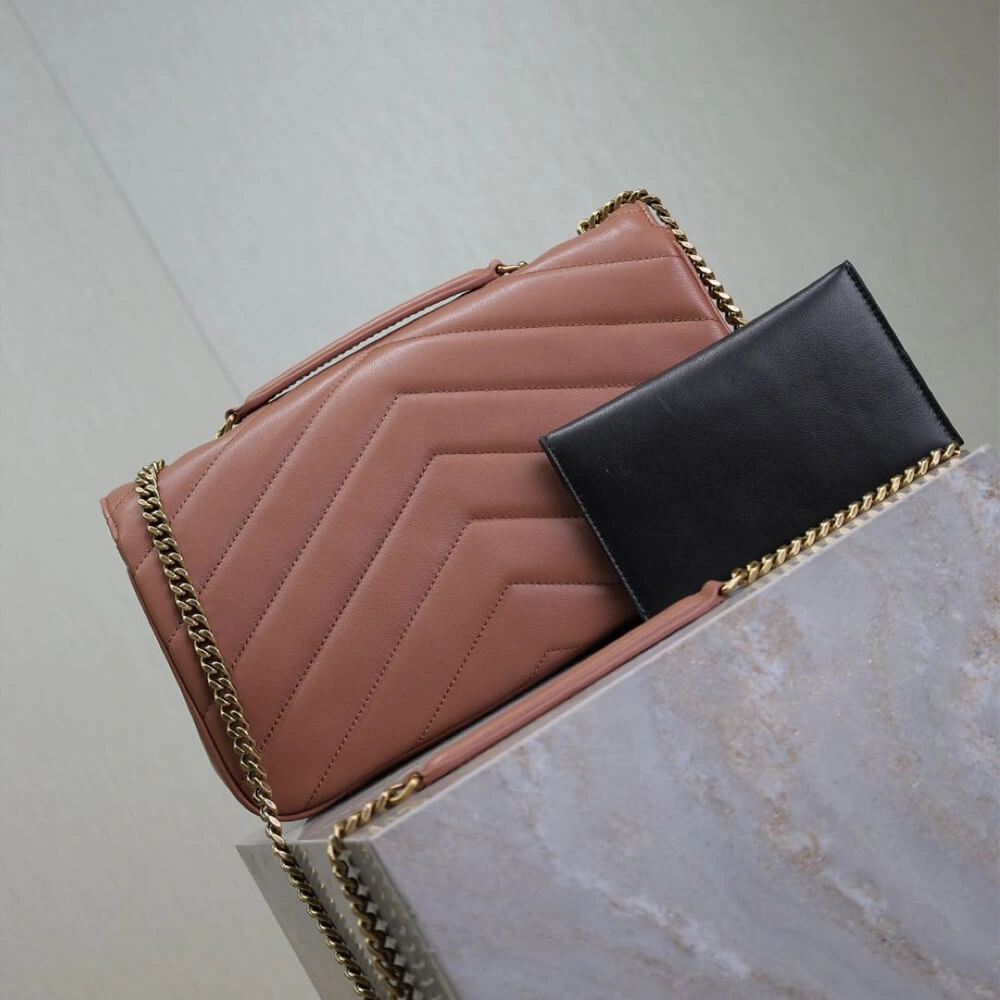 Cozy YSL LOULOU medium in MATELASSÉ lambskin 2838
