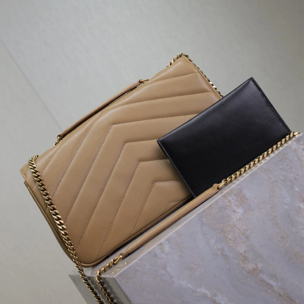 YSL LOULOU medium in MATELASSÉ lambskin MoistureWicking 2831
