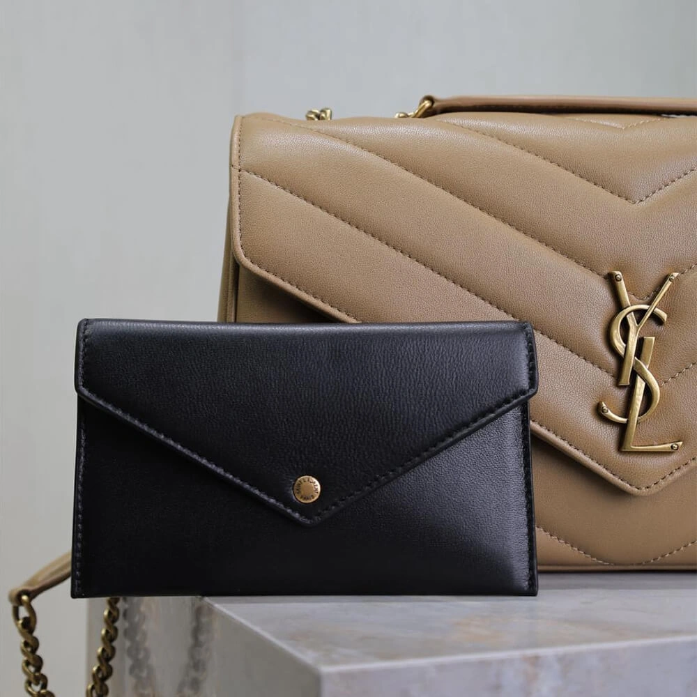 YSL LOULOU medium in MATELASSÉ lambskin MoistureWicking 2831