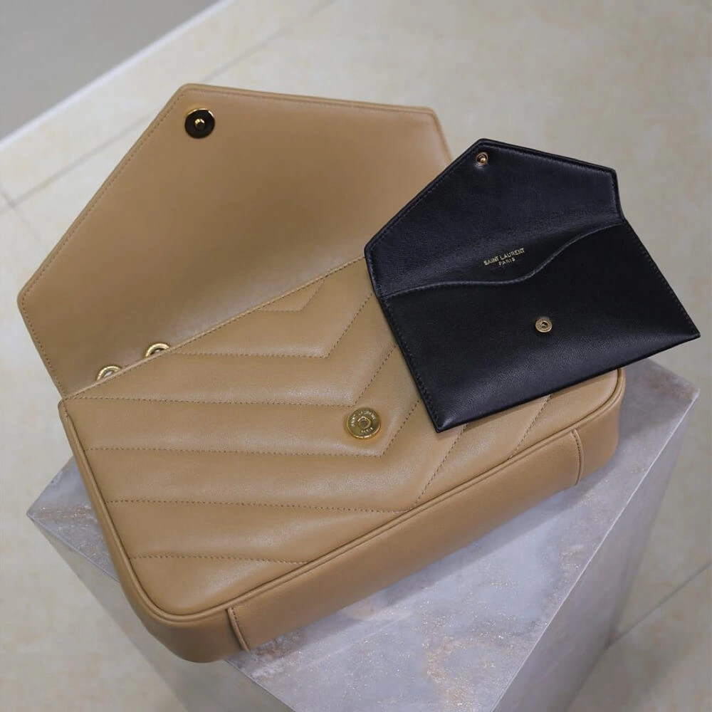 YSL LOULOU medium in MATELASSÉ lambskin MoistureWicking 2831