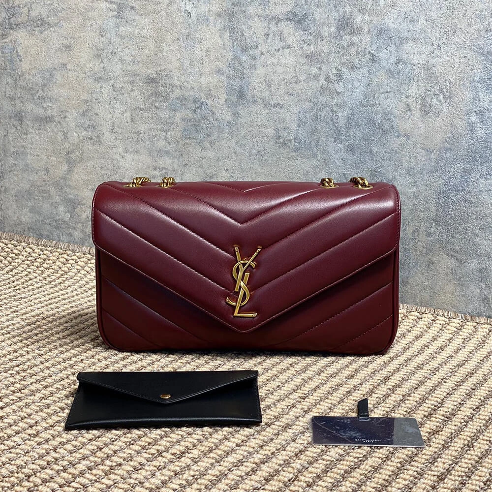 YSL LOULOU medium in MATELASSE lambskin(HIGH-END GRADE) Trendsetting 2787
