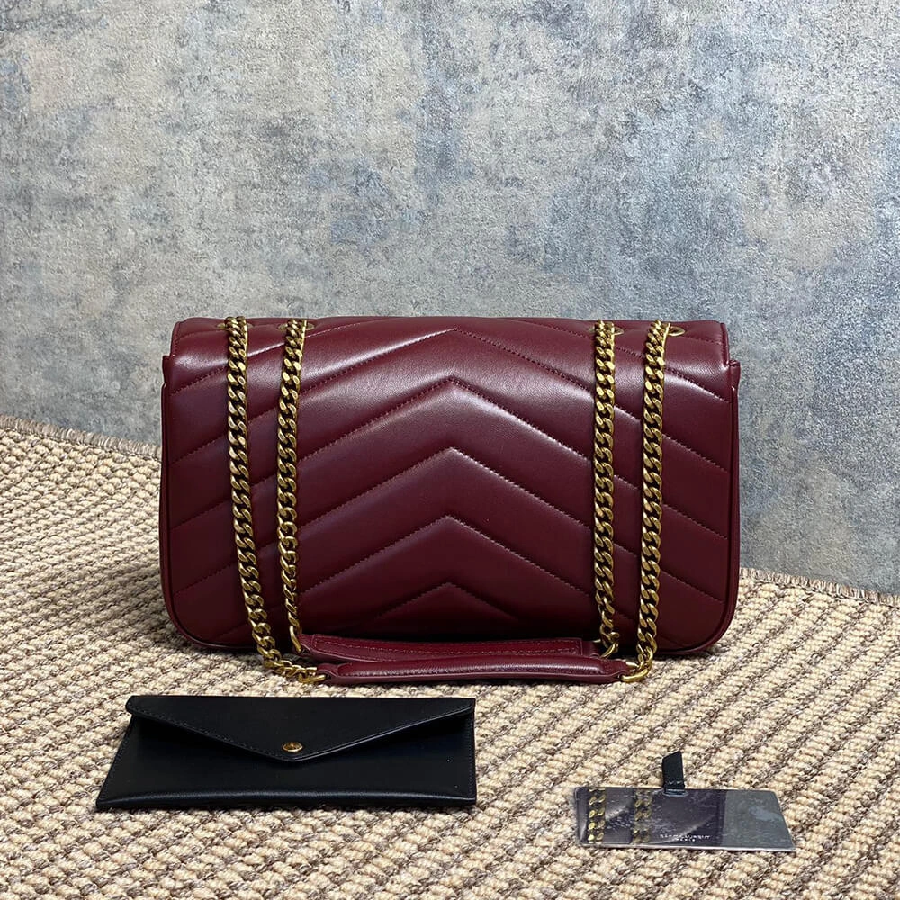 YSL LOULOU medium in MATELASSE lambskin(HIGH-END GRADE) Trendsetting 2787
