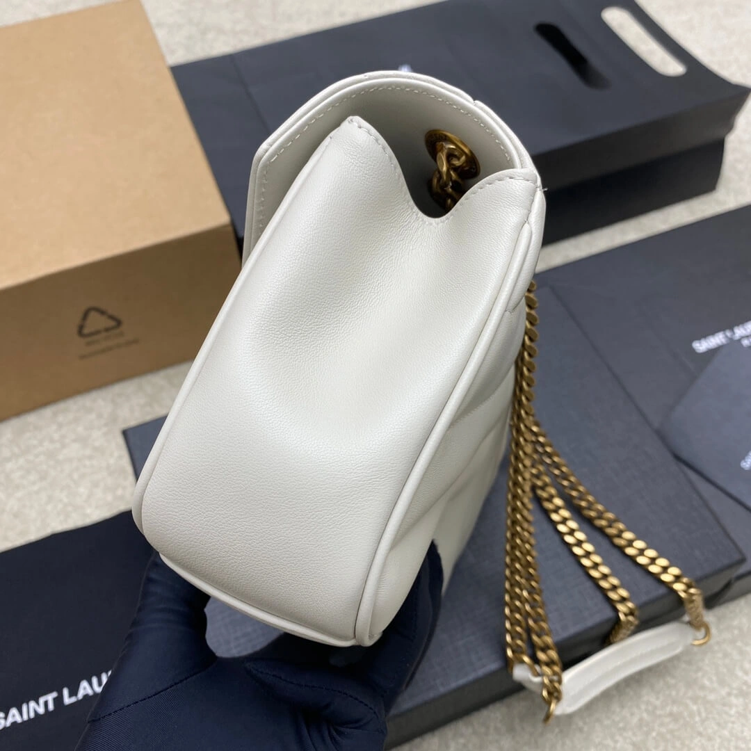 SmartChoice YSL LOULOU small in MATELASSÉ lambskin 2843