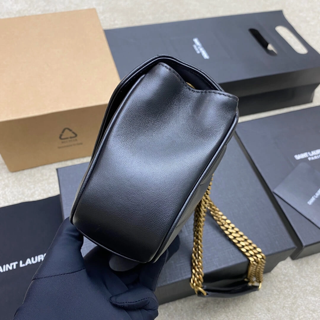 Contemporary YSL LOULOU small in MATELASSÉ lambskin 2847
