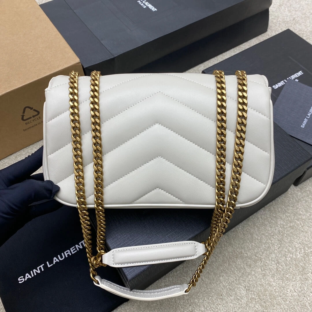 SmartChoice YSL LOULOU small in MATELASSÉ lambskin 2843