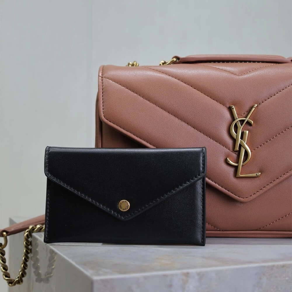 YSL LOULOU small in MATELASSÉ lambskin Popular 2828
